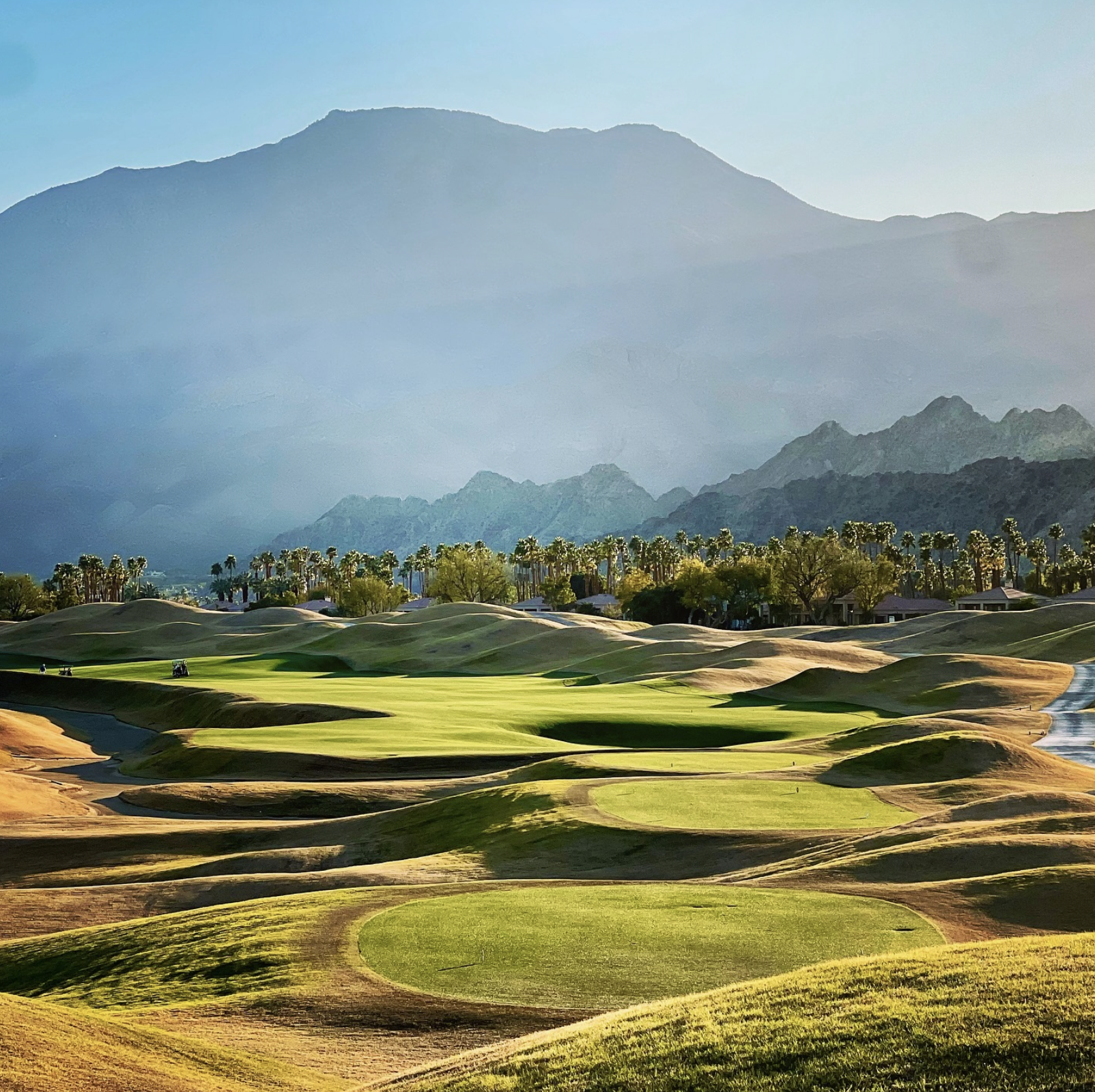 Scenic golf display design process